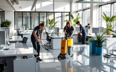 Top 5 Benefits of Hiring a Commercial Office Cleaning Service